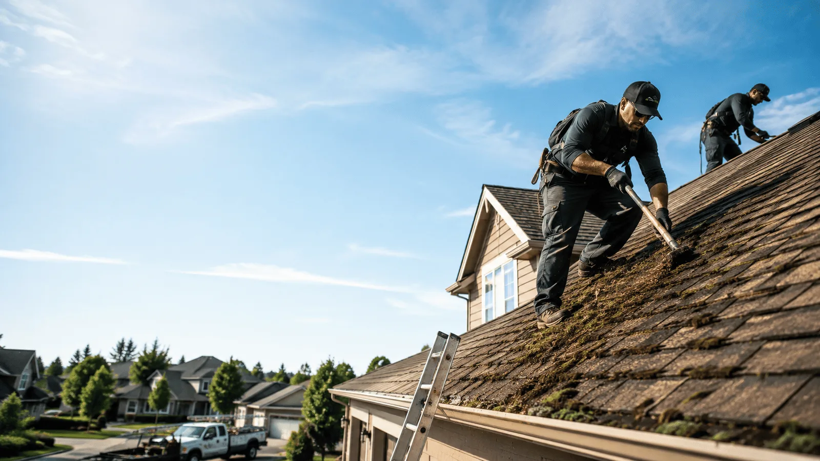 Roof Moss Removal in Keithsburg, IL near me